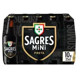 Cerveja com Álcool Preta Mini Pack 10