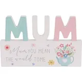 Letra Mum com Base Kasa