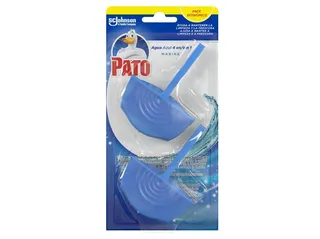 Bloco PATO sanitário suporte água azul 2 x 40 g