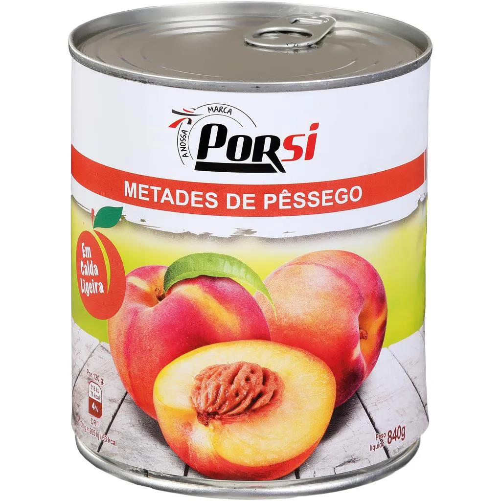 Pêssego Metades em Calda 840g