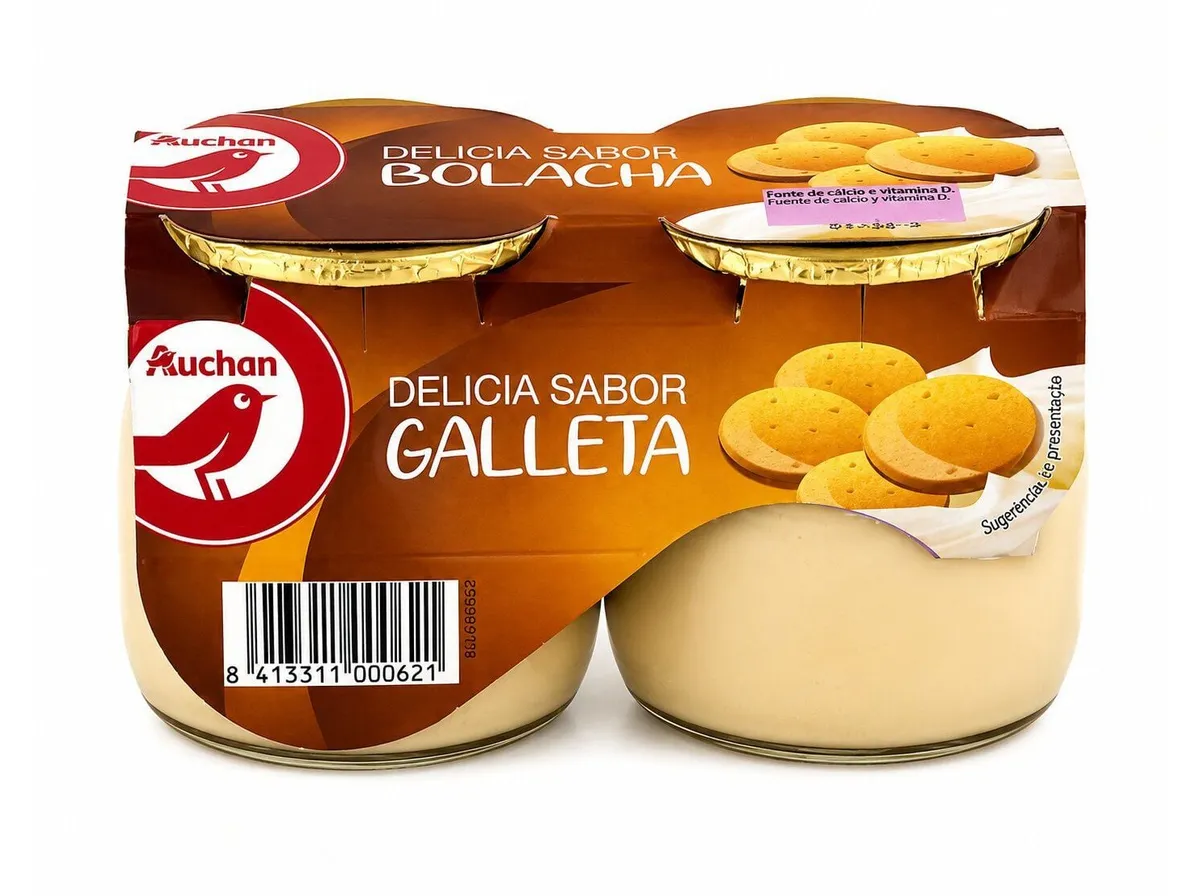 Delícia Auchan bolacha 2 x 135 g