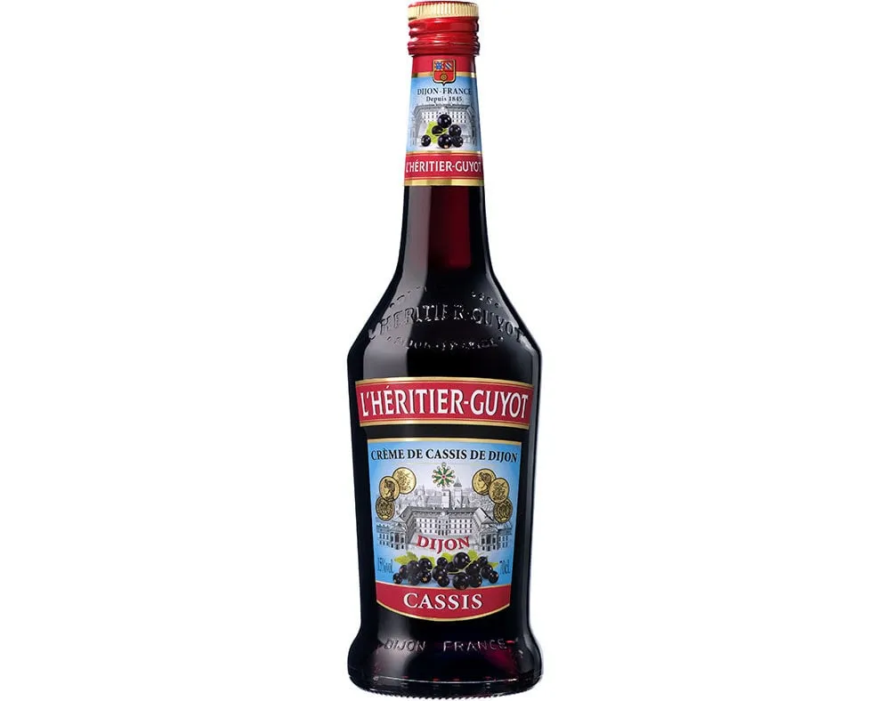 Licor L Héritier Guyot cassis de dijon 0,70 L