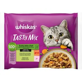 Comida Húmida para Gato Tasty Mix Whiskas