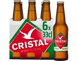 Cerveja Cristal com álcool 6 x 0,33 L