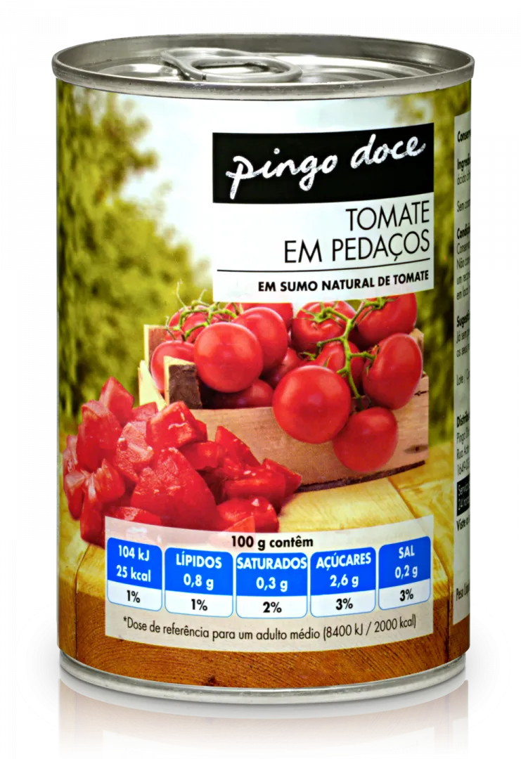 Tomate em Pedaços