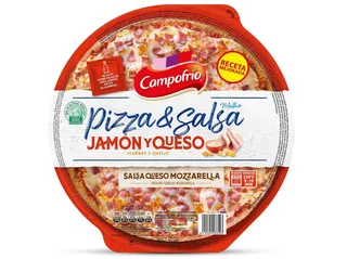 Pizza de fiambre e queijo Campofrio 360 g