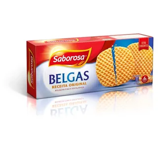 Bolachas Belgas Saborosa