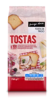 Tostas de Trigo Pingo Doce