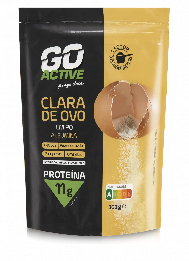 Clara de Ovo em Pó