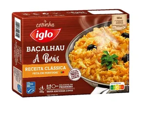 Bacalhau à brás IGLO 300 g