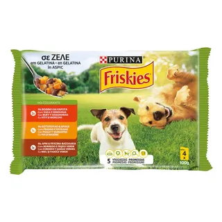Comida húmida de vaca para cão Friskies