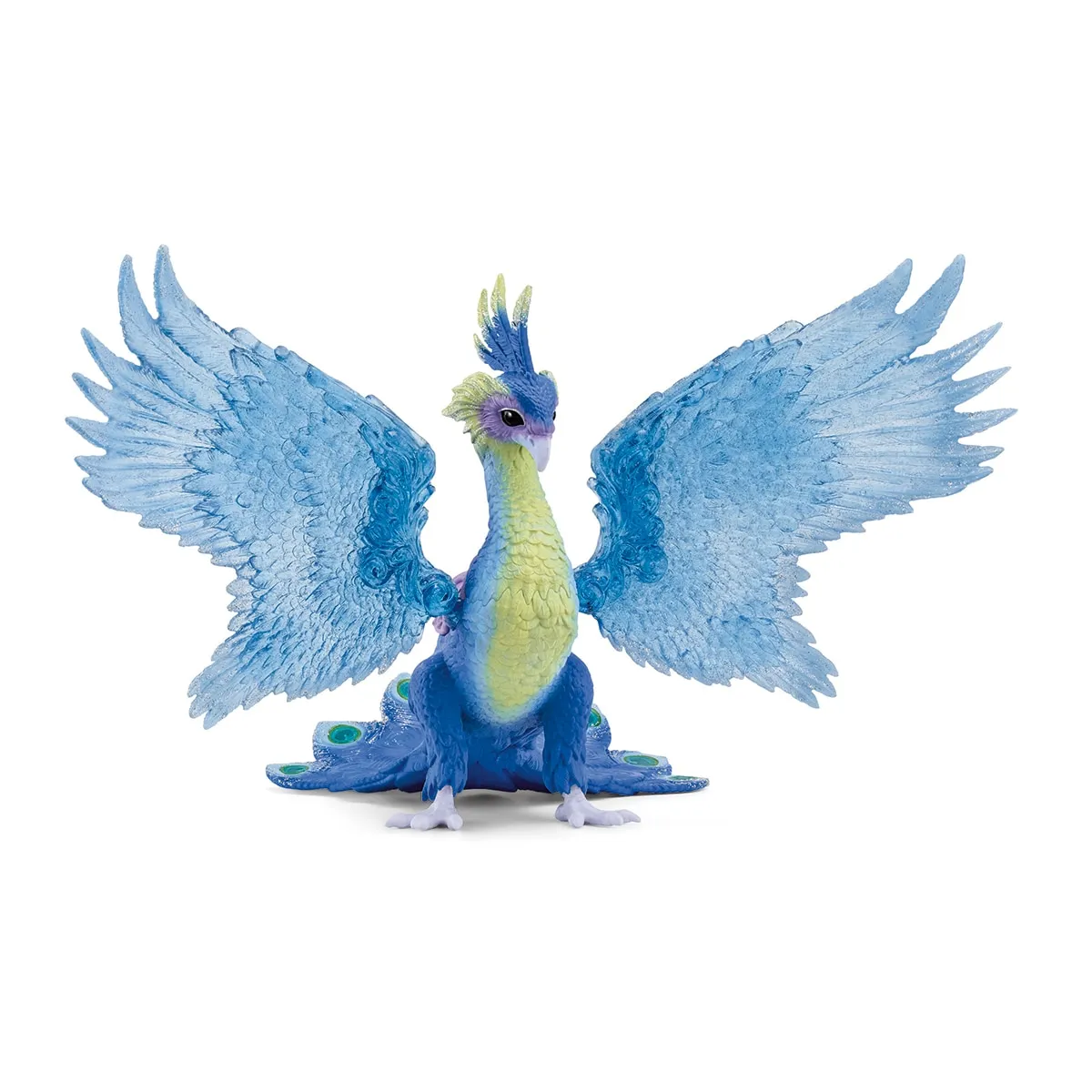 Figura Pavão Mágico Azul