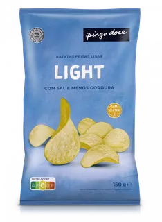 Batatas Fritas Lisas Light Pingo Doce