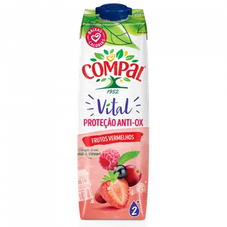 Néctar de Frutos Vermelhos Compal Vital Equilíbrio