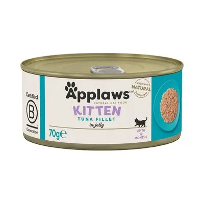 Applaws em gelatina 6 x 70 g Kitten atum