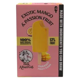 Gelado Manga e Maracujá Pink Albatross
