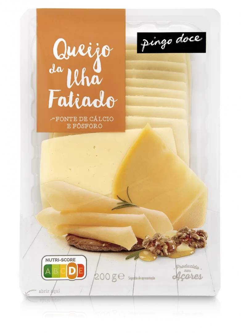 Queijo da Ilha Fatiado
