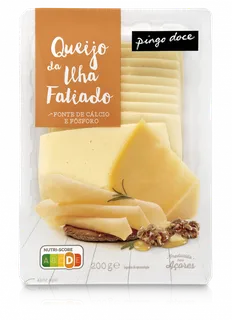 Queijo da Ilha Fatiado Pingo Doce
