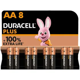 Pilhas AA Plus Duracell