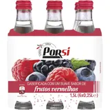 Água com Gás Frutos Vermelhos, 6 x 0.25 l