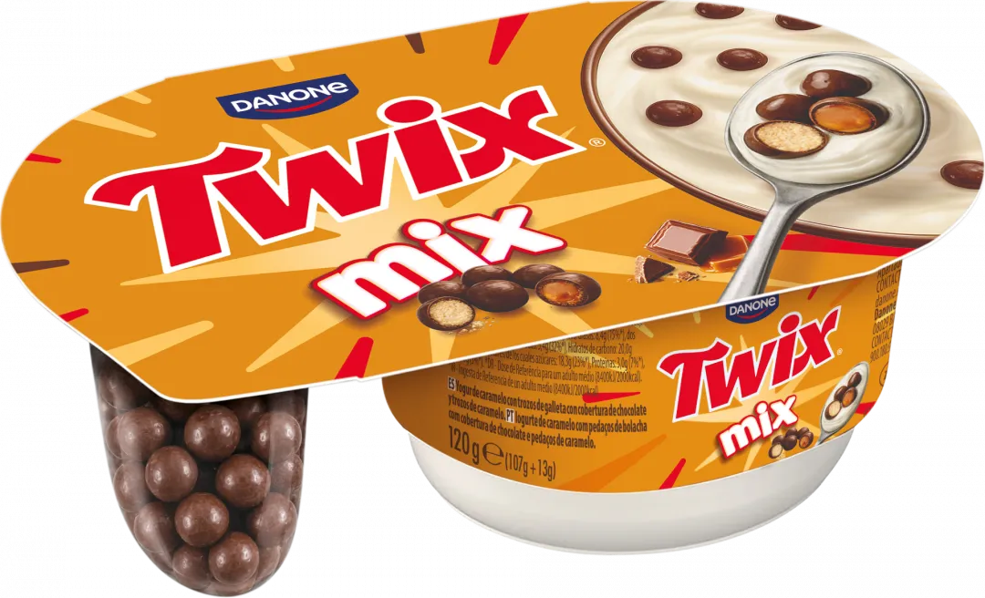 Iogurte Mix Twix