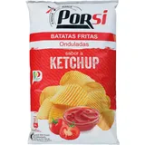 Batatas Fritas Onduladas com Sabor a Ketchup 170g