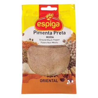 Pimenta Preta Moída embalagem 55 g - Espiga