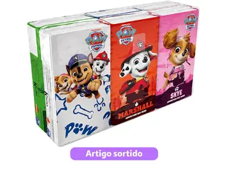 Lenços bolso Kartika patrulha pata 6un