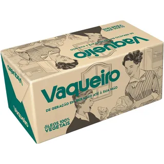 Creme vegetal culinário, embalagem de 1 kg Vaqueiro