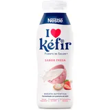 Kefir líquido morango, embalagem de 500g