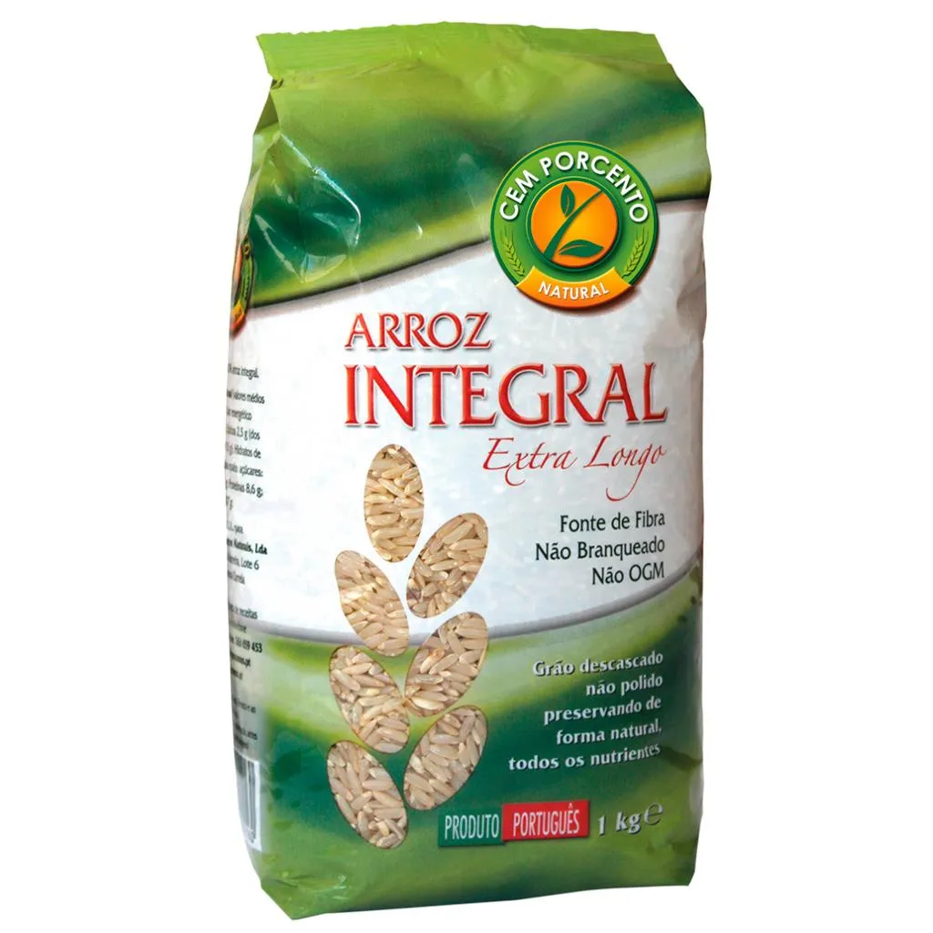 Arroz integral extra longo