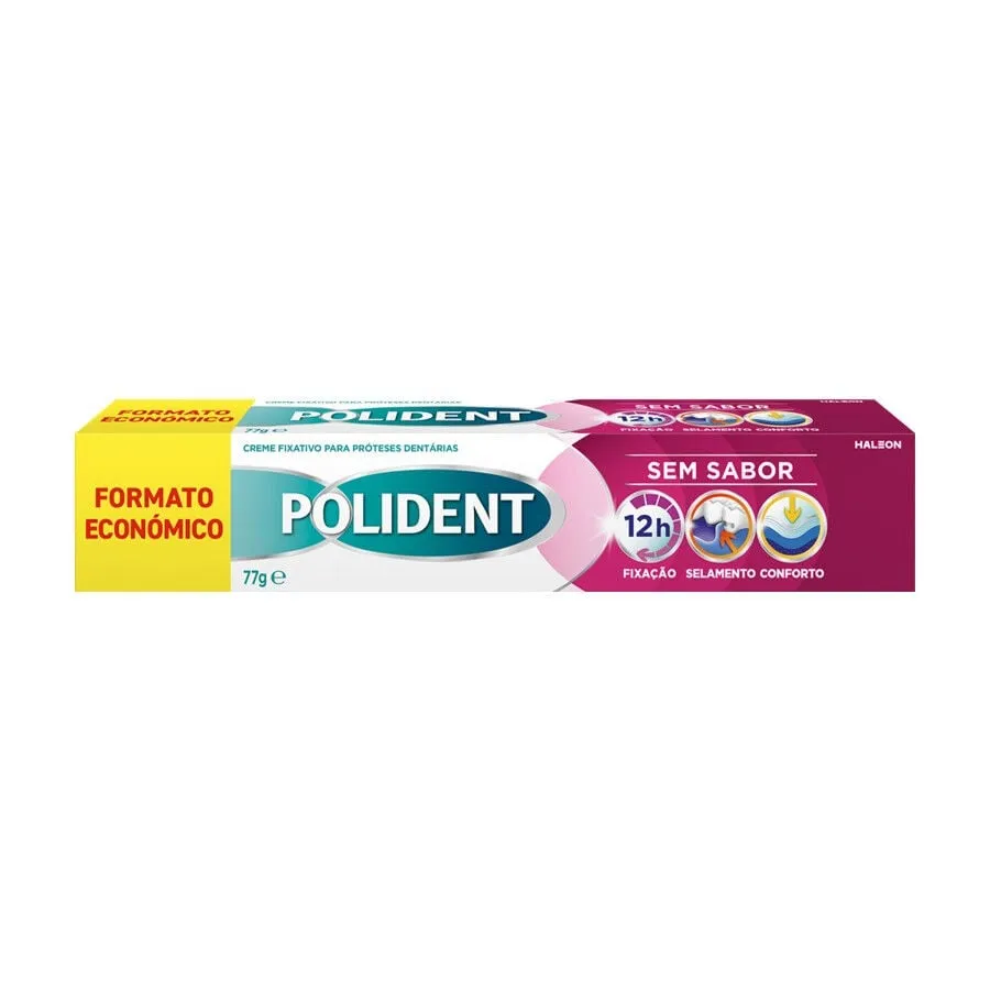 Creme Fixador de Próteses Dentárias sem Sabor