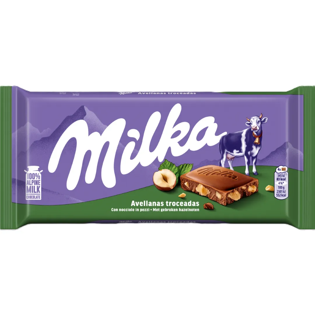 Tablete de Chocolate com Avelãs
