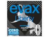 Pensos higiénicos liberty noite com abas EVAX 9 un