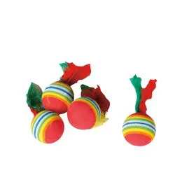 Brinquedo para Gato Bola Arco Íris Karlie