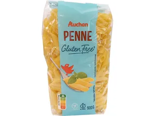 Massa Auchan penne sem glúten 500 g