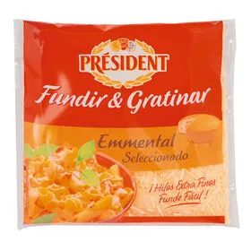 Queijo Emmental Ralado Président