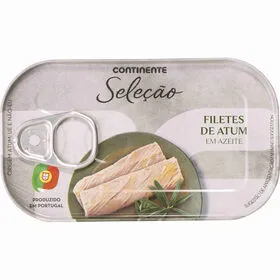 Filete de Atum em Azeite Continente Seleção