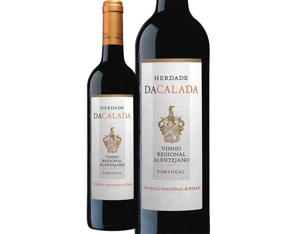 Vinho tinto Herdade DA Calada touriga nacional e syrah 0,75 L