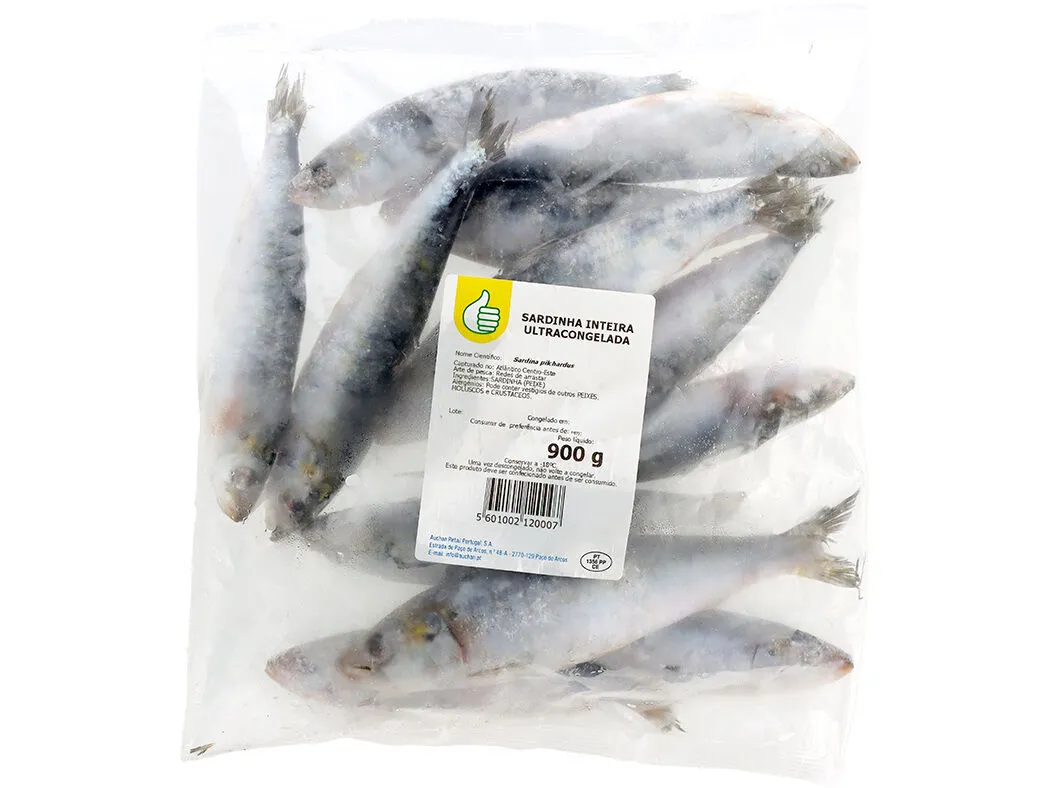 Sardinha inteira Polegar 900 g