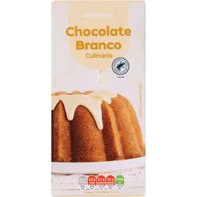 Tablete de Chocolate Branco Culinária Continente