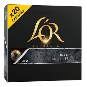 Cápsulas de Café Espresso Onyx Int 12 LOr