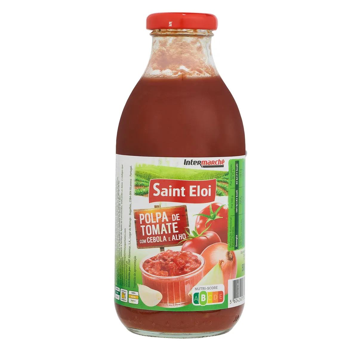 Polpa de Tomate com Cebola e Alho 500g