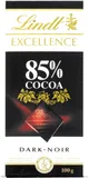 Chocolate Lindt Excellence 85% cacau 100 g
