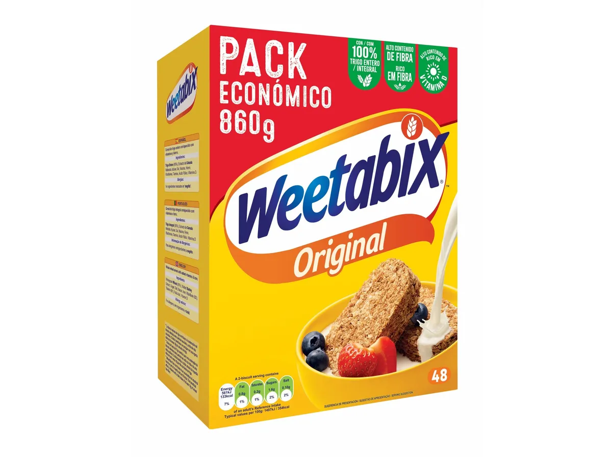 Cereais Weetabix original pack económico 860 g