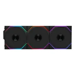 Ventoinha 120mm Lian Li UNI FAN TL120 Wireless RGB PWM Preta (Pack 3)
