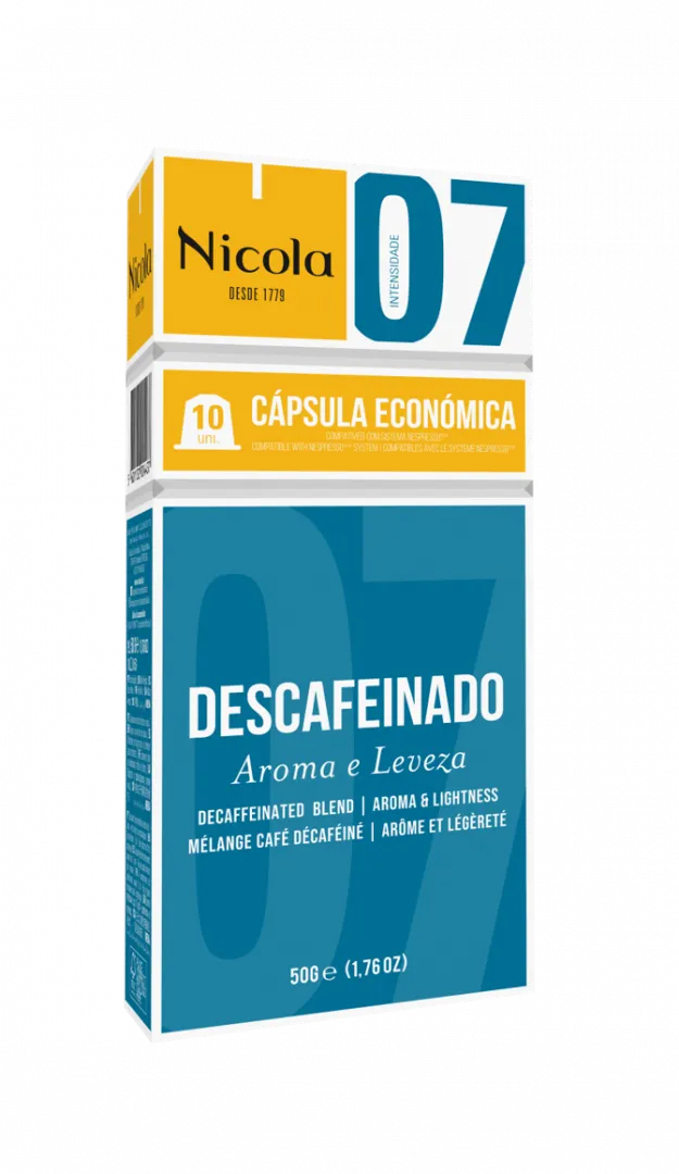 Cápsulas de Café Nespresso Descafeinado