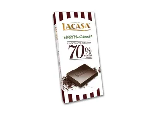 Tablete Lacasa chocolate 70% cacau 100 g