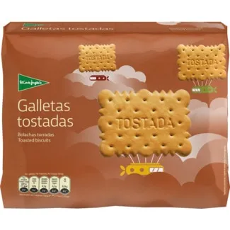Bolachas Torradas Pack 4 embalagem 800 g - El Corte Inglés