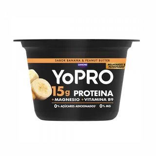 Iogurte Proteína com Manteiga Amendoim e Banana Yopro Danone